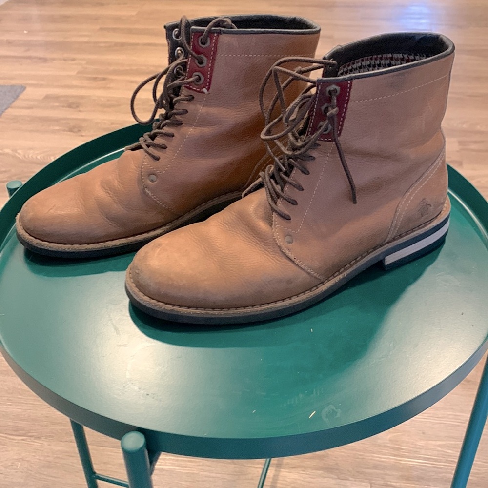 Broken In Original Penguin Boots possibly Sz 9